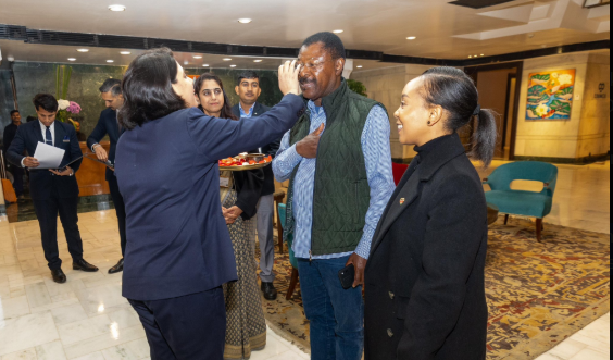 File image of National Assembly Speaker Moses Wetangula in India.